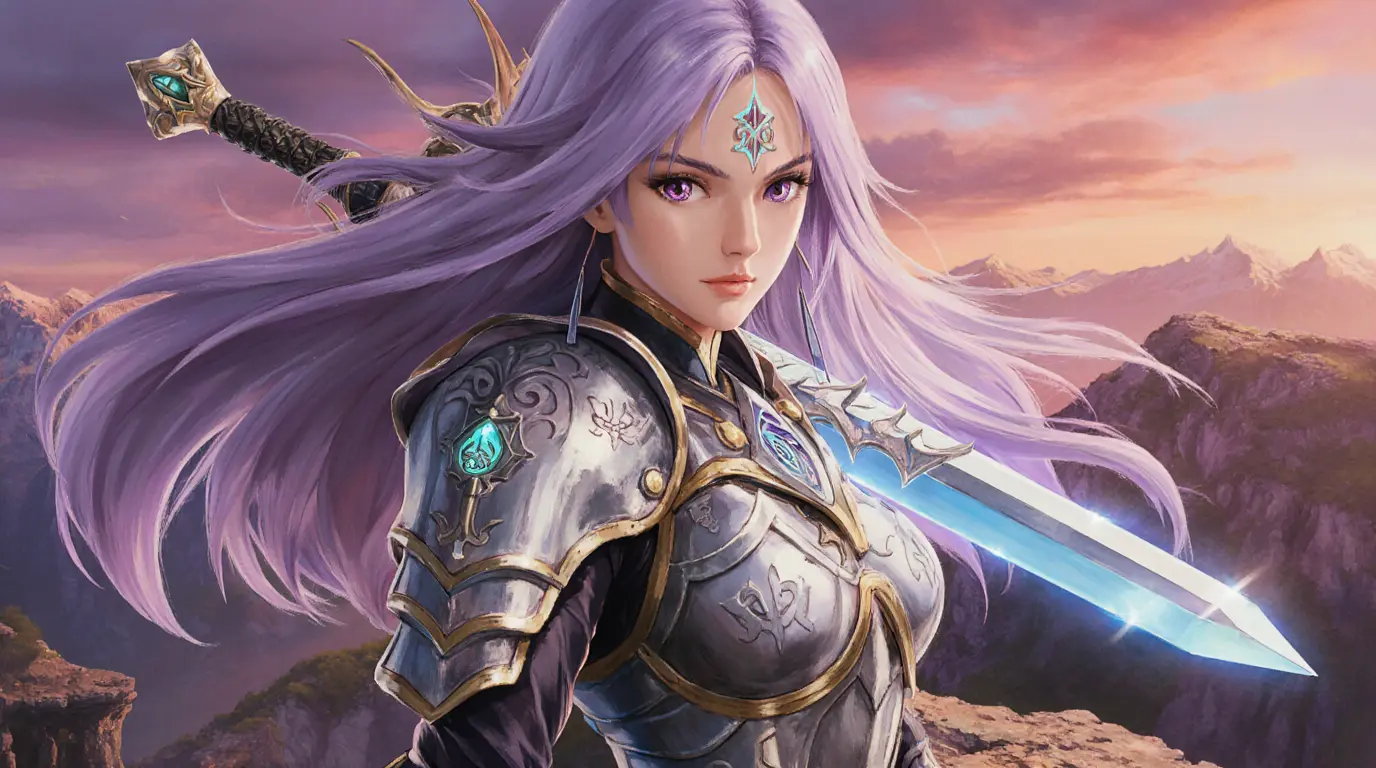 Nữ chiến binh anime kiếm thuật fanfiction tuyệt đẹp