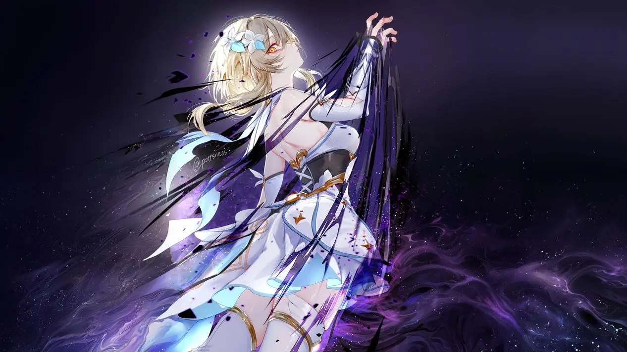 Raiden shogun vô song ảnh anime genshin impact