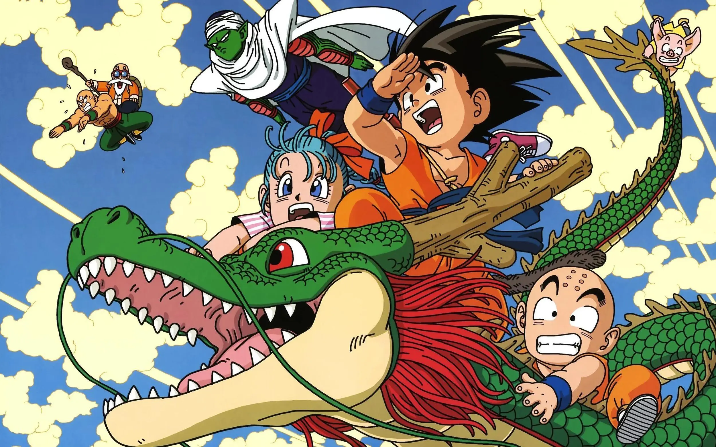 Rồng thiêng anime bay lượn cùng những người bạn dũng cảm