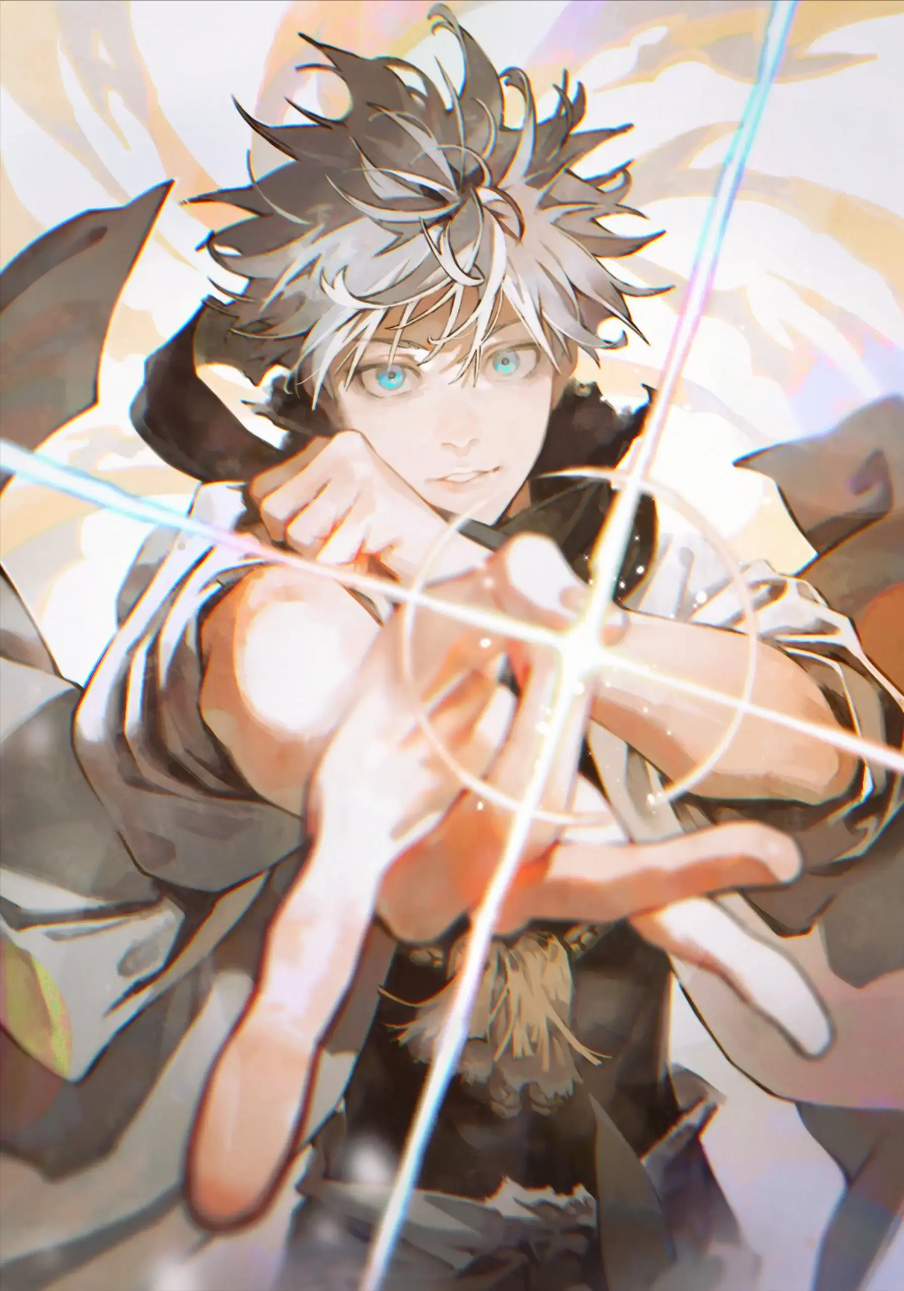 Yami sukehiro giải phóng sức mạnh anime fanart